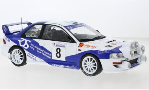 Diecast model cars Subaru Impreza 1/18 Solido WRC No.8 Rallye Monza 2000 Subaru Impreza 1/18 Solido WRC No.8 Rallye Monza 2000 diecast model cars