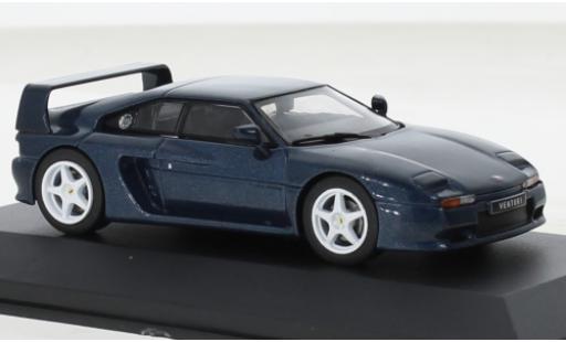 Venturi 400 1/43 Solido GT metallise blue fonc&eacute; diecast model cars