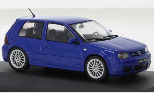 Diecast model cars Volkswagen Golf 1/43 Solido IV R32 metallise blue 2003 Volkswagen Golf 1/43 Solido IV R32 metallise blue 2003 diecast model cars