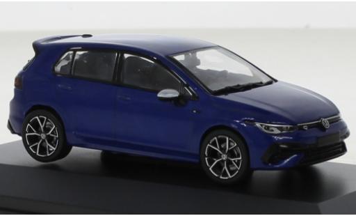 Diecast model cars Volkswagen Golf 1/43 Solido VIII R metallise blue 2021 Volkswagen Golf 1/43 Solido VIII R metallise blue 2021 diecast model cars