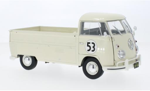 Diecast model cars Volkswagen T1 1/18 Solido Pick Up beige 1950 Volkswagen T1 1/18 Solido Pick Up beige 1950 diecast model cars