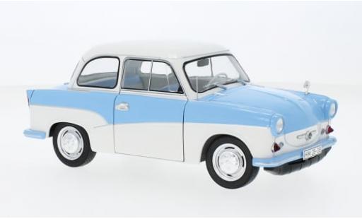 Trabant P50 1/18 Solido blau/weiss 1958 1:18 diecast model cars