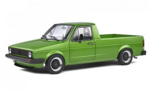 Volkswagen Caddy 1/18 Solido Custom metallic green 1982 diecast model cars