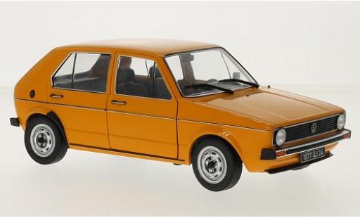 Diecast model cars Volkswagen Golf 1/18 Solido 1 orange 1974 Volkswagen Golf 1/18 Solido 1 orange 1974 diecast model cars