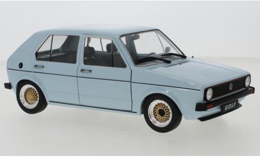 Diecast model cars Volkswagen Golf 1/18 Solido I Custom blue Volkswagen Golf 1/18 Solido I Custom blue diecast model cars