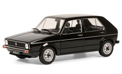 Diecast model cars Volkswagen Golf 1/18 Solido I L black 1983 Volkswagen Golf 1/18 Solido I L black 1983 diecast model cars