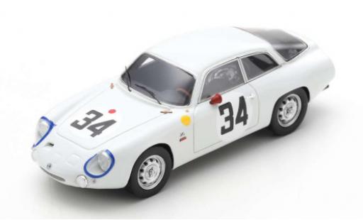 Alfa Romeo Giulietta 1/43 Spark Sport Zagato No.34 24h Le Mans 1963 G.Sala/R.Rossi diecast model cars