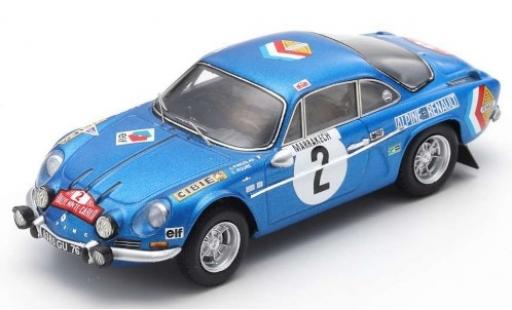 Diecast model cars Alpine A110 1/43 Spark No.2 Renault Rallye Monte Carlo 1971 J.P.Nicolas/C.Roure Alpine A110 1/43 Spark No.2 Renault Rallye Monte Carlo 1971 J.P.Nicolas/C.Roure diecast model cars