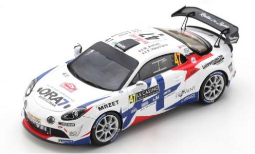 Diecast model cars Alpine A110 1/43 Spark Rally RGT No.47 Chazel Technologie Course Rallye WM Rallye Monte Carlo 2021 R.Astier/F.Vauclare Alpine A110 1/43 Spark Rally RGT No.47 Chazel Technologie Course Rallye WM Rallye Monte Carlo 2021 R.Astier/F.Vauclare diecast model cars