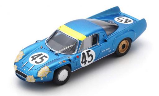 Diecast model cars Alpine A210 1/43 Spark No.45 24h Le Mans 1967 J.Vinatier/M.Bianchi Alpine A210 1/43 Spark No.45 24h Le Mans 1967 J.Vinatier/M.Bianchi diecast model cars