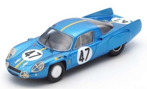 Diecast model cars Alpine A210 1/43 Spark No.47 24h Le Mans 1966 P.Toivonen/B.Jansson Alpine A210 1/43 Spark No.47 24h Le Mans 1966 P.Toivonen/B.Jansson diecast model cars