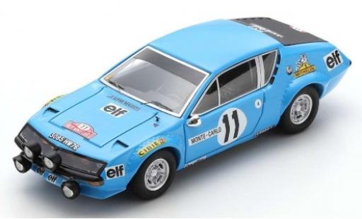 Alpine A310 1/43 Spark No.11 Renault Rallye Monte Carlo 1975 A.Warmbold/J.Davenport diecast model cars
