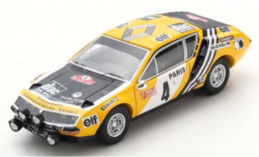 Diecast model cars Alpine A310 1/43 Spark No.4 Rallye WM Rally Monte Carlo 1976 J-P.Nicolas/V.Laverne Alpine A310 1/43 Spark No.4 Rallye WM Rally Monte Carlo 1976 J-P.Nicolas/V.Laverne diecast model cars