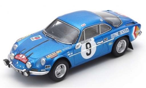 Diecast model cars Alpine A110 1/43 Spark Renault No.9 Rally Monte Carlo 1971 J-L.Therier/M.Callewaert Alpine A110 1/43 Spark Renault No.9 Rally Monte Carlo 1971 J-L.Therier/M.Callewaert diecast model cars