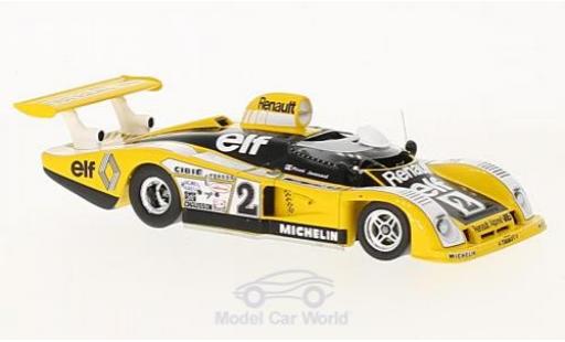 Diecast model cars Alpine A442 1/43 Spark Renault No.2 Renault Sport 24h Le Mans 1978 D.Pironi/J.P.Jaussaud Alpine A442 1/43 Spark Renault No.2 Renault Sport 24h Le Mans 1978 D.Pironi/J.P.Jaussaud diecast model cars
