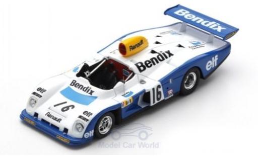 Diecast model cars Alpine A442 1/43 Spark Renault RHD No.16 Bendix 24h Le Mans 1977 D.Pironi/R.Arnoux/G.Frequelin Alpine A442 1/43 Spark Renault RHD No.16 Bendix 24h Le Mans 1977 D.Pironi/R.Arnoux/G.Frequelin diecast model cars