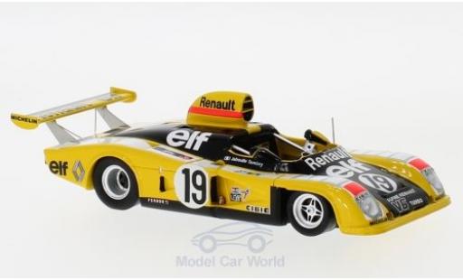 Diecast model cars Alpine A442 1/43 Spark Renault RHD No.19 24h Le Mans 1976 J.P.Jabouille/P.Tambay Alpine A442 1/43 Spark Renault RHD No.19 24h Le Mans 1976 J.P.Jabouille/P.Tambay diecast model cars
