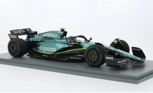 Diecast model cars Aston Martin AMR2 1/18 Spark 3 No.14 Aramco Cognizant F1 Team Cognizant Formel 1 GP Monaco 2023 1:18 Aston Martin AMR2 1/18 Spark 3 No.14 Aramco Cognizant F1 Team Cognizant Formel 1 GP Monaco 2023 1:18 diecast model cars