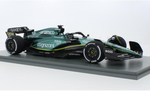 Aston Martin AMR2 1/18 Spark 3 No.18 Aramco Cognizant F1 Team Cognizant Formel 1 GP Bahrain 2023 1:18 diecast model cars