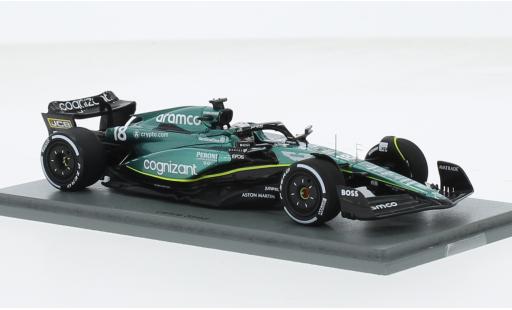 Aston Martin AMR2 1/43 Spark 3 No.18 Aramco Cognizant F1 Team Cognizant Formel 1 GP Kanada 2023 1:43 diecast model cars