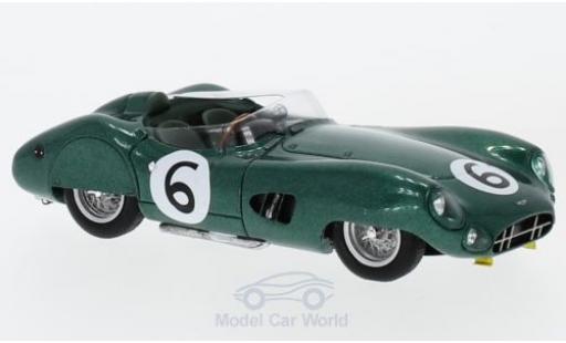Diecast model cars Aston Martin DBR1 1/43 Spark RHD No.6 24h Le Mans 1959 M.Trintignant/P.Frere Aston Martin DBR1 1/43 Spark RHD No.6 24h Le Mans 1959 M.Trintignant/P.Frere diecast model cars