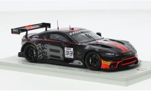 Aston Martin Vantage 1/43 Spark AMR GT3 No.33 Bullitt Racing 24h Spa 2023 1:43 diecast model cars