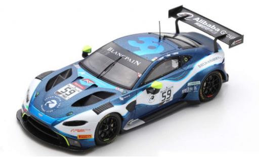 Diecast model cars Aston Martin Vantage 1/43 Spark AMR GT3 No.59 Garage 59 24h Spa 2019 C.Ledogar/A.Watson/J.Adam Aston Martin Vantage 1/43 Spark AMR GT3 No.59 Garage 59 24h Spa 2019 C.Ledogar/A.Watson/J.Adam diecast model cars