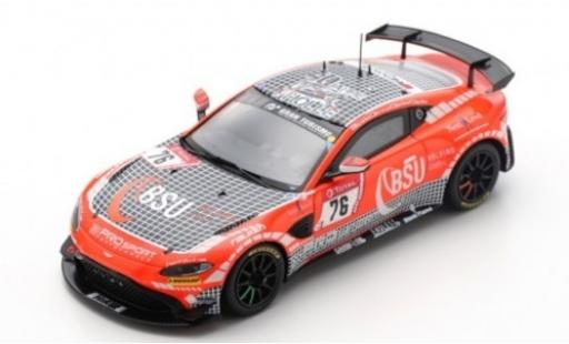 Diecast model cars Aston Martin Vantage 1/43 Spark AMR GT4 No.76 Prosport-Performance GmbH 24h Nürburgring 2019 C.Breuer/K.van Berlo/A.Mies/M.D.Ortmann Aston Martin Vantage 1/43 Spark AMR GT4 No.76 Prosport-Performance GmbH 24h Nürburgring 2019 C.Breuer/K.van Berlo/A.Mies/M.D.Ortmann diecast model cars