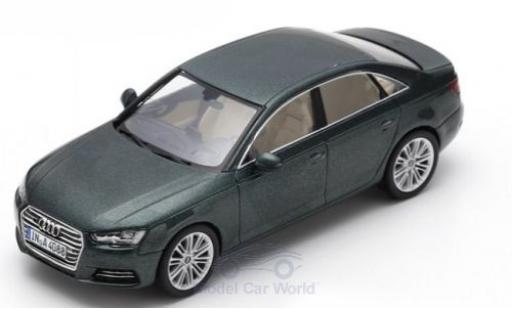 Diecast model cars Audi A4 1/43 Spark metallic green 2016 Audi A4 1/43 Spark metallic green 2016 diecast model cars