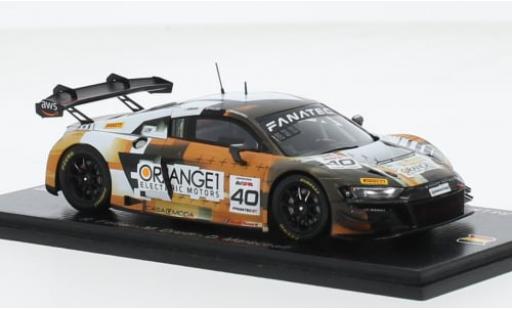 Diecast model cars Audi R8 1/43 Spark LMS GT3 EVO II No.40 Sport Orange 1 24h Spa 2023 1:43 Audi R8 1/43 Spark LMS GT3 EVO II No.40 Sport Orange 1 24h Spa 2023 1:43 diecast model cars