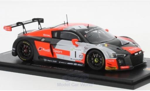 Audi R8 1/43 Spark LMS No.1 Belgian Club Team WRT 24h Spa 2018 D.Vanthoor/A.Riberas/C.Mies diecast model cars