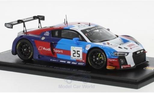 Audi R8 1/43 Spark LMS No.25 Sainteloc Racing 24h Spa 2018 M.Winkelhock/F.Vervisch/C.Haase diecast model cars