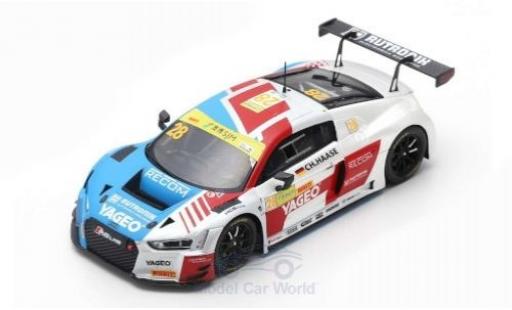Audi R8 1/43 Spark LMS No.28 Sport Team Rutronik Fia GT World Cup Macau 2018 C.Haase diecast model cars