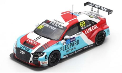 Diecast model cars Audi RS3 1/43 Spark LMS No.69 Lukoil WTCR Macau Guia Race 2018 J-K.Vernay Audi RS3 1/43 Spark LMS No.69 Lukoil WTCR Macau Guia Race 2018 J-K.Vernay diecast model cars