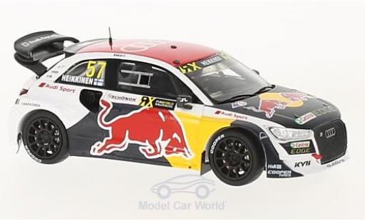 Diecast model cars Audi S1 1/43 Spark EKS RX quattro No.57 Rallye-Cross Hockenheim 2017 T.Heikkinen Audi S1 1/43 Spark EKS RX quattro No.57 Rallye-Cross Hockenheim 2017 T.Heikkinen diecast model cars