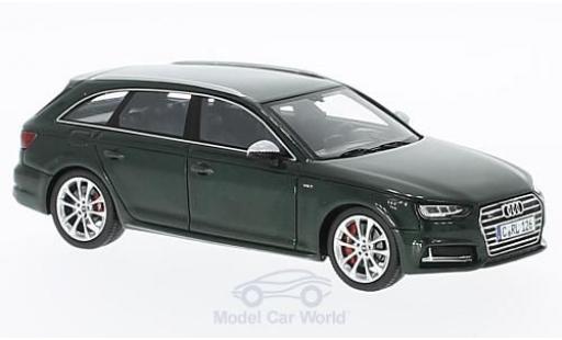 Diecast model cars Audi S4 1/43 Spark Avant metallic green 2016 Audi S4 1/43 Spark Avant metallic green 2016 diecast model cars