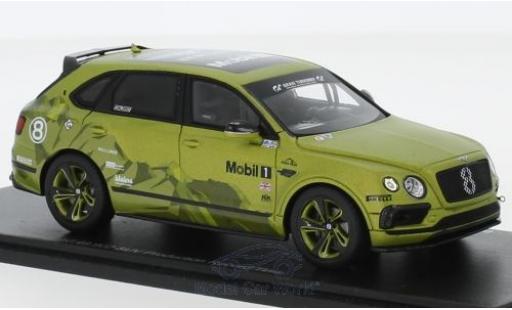Diecast model cars Bentley Bentayga 1/43 Spark No.8 Pikes Peak Hill Climb 2018 SUV Production Record Time 10:49.902 R.Millen/C.Facetti Bentley Bentayga 1/43 Spark No.8 Pikes Peak Hill Climb 2018 SUV Production Record Time 10:49.902 R.Millen/C.Facetti diecast model cars