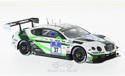 Bentley Continental T 1/43 Spark GT3 No.37 Team ABT 24h Nürburgring 2016 C.Jöns/S.Kane/M.Holzer/C.Brück diecast model cars