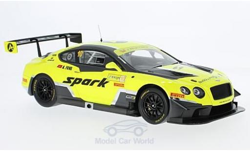 Diecast model cars Bentley Continental T 1/18 Spark GT3 RHD No.10 Absolute Racing GT Cup Macau 2016 A.Fong Bentley Continental T 1/18 Spark GT3 RHD No.10 Absolute Racing GT Cup Macau 2016 A.Fong diecast model cars
