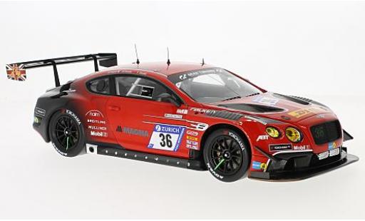 Bentley Continental T 1/43 Spark GT3 RHD No.36 Team ABT 24h Nürburgring 2017 S.Kane/G.Smith/M.Soulet diecast model cars