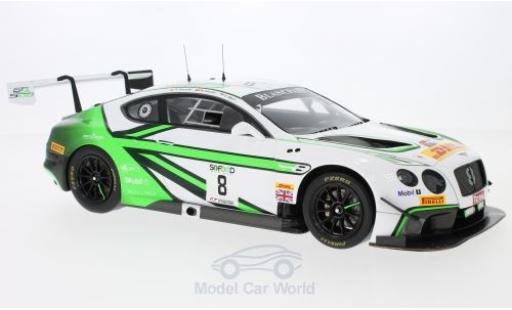Diecast model cars Bentley Continental T 1/43 Spark GT3 RHD No.8 Team M-Sport 24h Spa 2017 M.Soulet/V.Abril/A.Soucek Bentley Continental T 1/43 Spark GT3 RHD No.8 Team M-Sport 24h Spa 2017 M.Soulet/V.Abril/A.Soucek diecast model cars