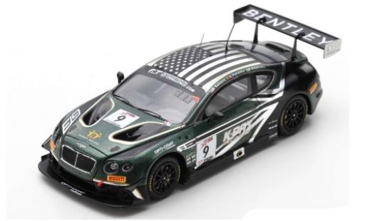 Diecast model cars Bentley Continental 1/43 Spark GT3 RHD No.9 K-Pax Racing 8h Kalifornien 2018 B.Sellers/A.Parente/R.Baptista Bentley Continental 1/43 Spark GT3 RHD No.9 K-Pax Racing 8h Kalifornien 2018 B.Sellers/A.Parente/R.Baptista diecast model cars