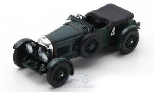 Diecast model cars Bentley Speed 6 1/43 Spark Speed Six RHD No.4 24h Le Mans 1930 W.Barnato/G.Kidston Bentley Speed 6 1/43 Spark Speed Six RHD No.4 24h Le Mans 1930 W.Barnato/G.Kidston diecast model cars