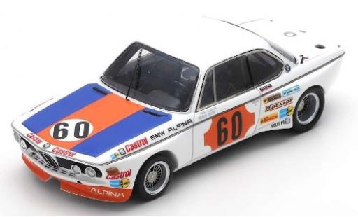 Diecast model cars Bmw 3.0 1/43 Spark CSL No.60 Alpina 1000km Spa 1973 N.Lauda/H-J.Stuck Bmw 3.0 1/43 Spark CSL No.60 Alpina 1000km Spa 1973 N.Lauda/H-J.Stuck diecast model cars