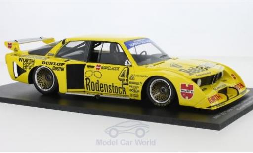 Diecast model cars Bmw 320 1/18 Spark Turbo No.4 Schnitzer Rodenstock DRM Nürburgring 1979 M.Winkelhock Bmw 320 1/18 Spark Turbo No.4 Schnitzer Rodenstock DRM Nürburgring 1979 M.Winkelhock diecast model cars