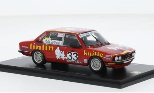 Bmw 530 1/43 Spark i No.33 Plastic Bertrand Racing 24h Spa 1980 1:43 diecast model cars