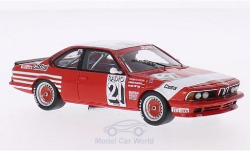 Bmw 635 1/43 Spark (E24) CSi No.21 Belgium Bastos 24h Spa 1983 Decals liegen bei T.Tassin/A.Hahne/H.Heyer diecast model cars