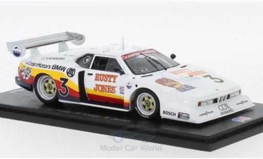 Diecast model cars Bmw M1 1/43 Spark No.3 Ocean Motors 24h Daytona 1980 J.Busby/B.Jenner/R.Knoop Bmw M1 1/43 Spark No.3 Ocean Motors 24h Daytona 1980 J.Busby/B.Jenner/R.Knoop diecast model cars