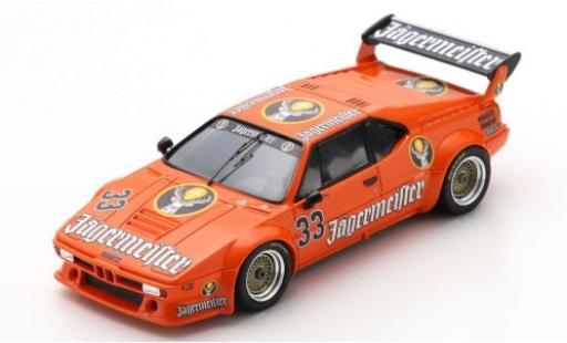 Diecast model cars Bmw M1 1/43 Spark No.33 Jägermeister Norisring 1982 K.König Bmw M1 1/43 Spark No.33 Jägermeister Norisring 1982 K.König diecast model cars