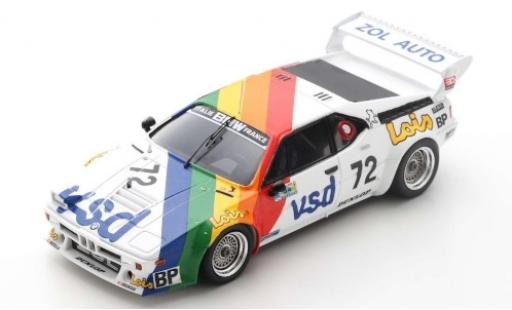 Diecast model cars Bmw M1 1/43 Spark No.72 Zol'Auto VSD 24h Le Mans 1981 P-F.Rousselot/F.Servanin/L.Ferrier Bmw M1 1/43 Spark No.72 Zol'Auto VSD 24h Le Mans 1981 P-F.Rousselot/F.Servanin/L.Ferrier diecast model cars